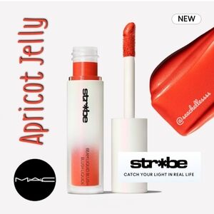 MAC Cosmetics Strobe Beam Liquid Blush Apricot Jelly Brand New In Box Authentic